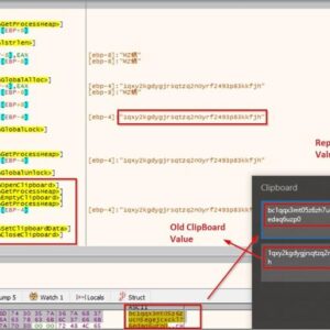 Clipboard hijacker malware recovery – virus changes copied crypto addresses when you paste