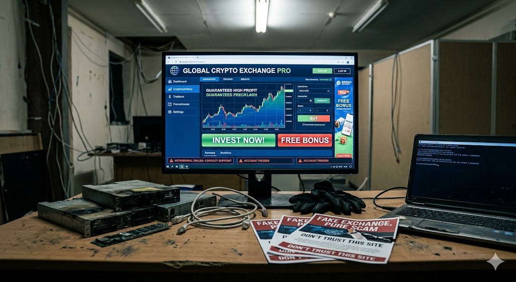 Fake crypto exchange scam recovery tracing stolen funds from fraudulent trading platforms and clone websites