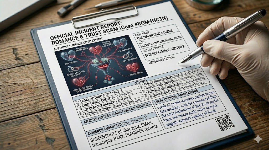 Romance crypto scam recovery tracing stolen funds from WhatsApp and dating app pig butchering fraud